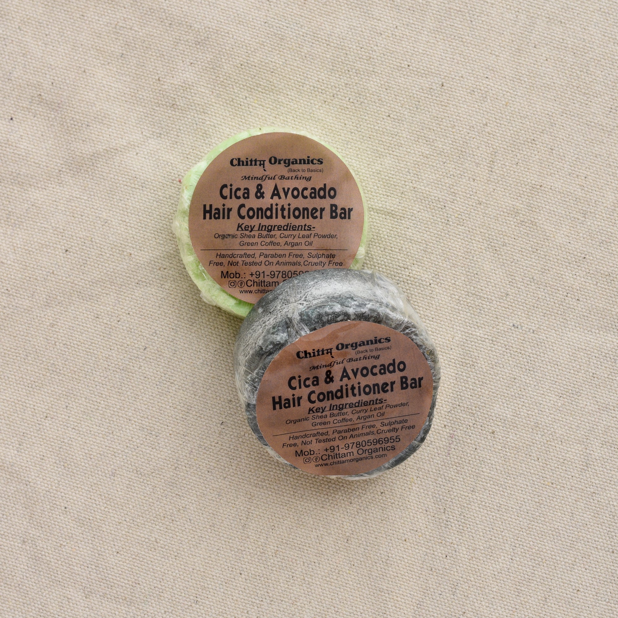 CONDITIONER BAR WITH GREEN COFFEE, CICA, AVOCADO AND SHEA BUTTER